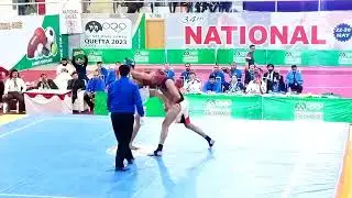 Panjab vs Balochistan 80 kg fight||Quetta 2023 National games#sports#ufc302#kickboxing#Whushusanda