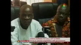News360 - JUSAG agrees to call off strike to negotiate with government- 1/4/2016