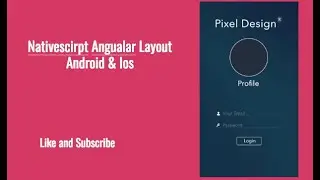 Layout in Android + IOS nativescript #5
