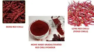 How to make authentic Red Chilli Powder at home   the essential spice in the kitchen