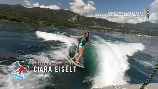 2020 CWSA European Wake Surfing Championship - Amateur Women Surf - Ciara Eiselt