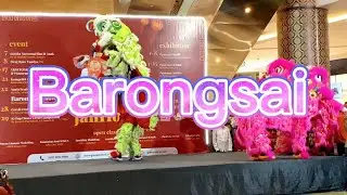 🔴WoW KEREN !!! Barongsai Imlek 2023 di GressMall Gresik