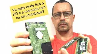 Como retirar o HD e a memória ram do notebook HP G-42