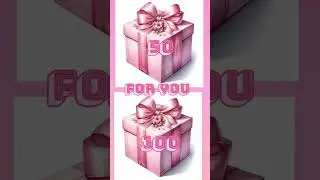 Pink gift box ☑️🎁 #shorts #viral #shortsfeed