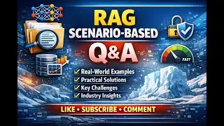 RAG Scenario-Based Interview Questions & Answers | Real-World Use Cases | AI & LLM Explained