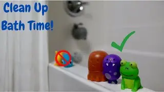 Keep Bath Time Clean || The BEST Mold Free Bath Toys