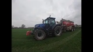 New Holland T7 300 vom LU Harrirs beim Güllefahren (Harries in Aktion Teil 10)