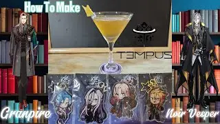 Farewell Noir Vesper | The Vesper Marteani #holotempus #cocktails #VespArt #vesties
