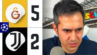 CHE ORRORE‼️ GALATASARAY-JUVENTUS 5-2