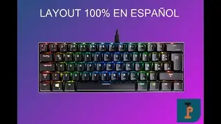 Unboxing del mejor 60% (Con tecla &Ntilde;, VSG MINTAKA)