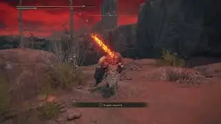 Terror of Caelid meets Fire Knight's Greatsword!