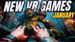 15 NEW VR Games in January 2026! It's A HUGE Month for VR!! | Meta Quest 3, PSVR 2, PCVR