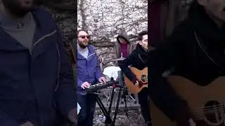 &ldquo;You & I&rdquo; with @pitchfork in the freezing Brooklyn winter. You can&rsquo;t tell, can you? #localnatives