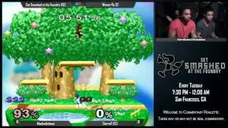 Get Smashed at the Foundry #52 - Winner Ro32: Darrell (Samus) vs Mackadotious (Falco)