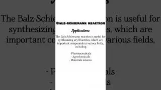 Balz-schiemann reaction #study #chemistry #chemicalreaction #notes #chemical #importantquestions