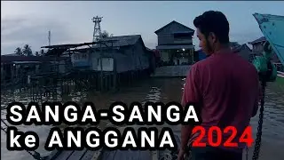 SANGA-SANGA KE SUNGAI MERIAM ANGGANA DENGAN KAPAL FERRY