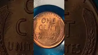 Uncirculated Wheat Cent Penny Reverse of Lincoln cent coin