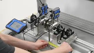 Mechanical Drives Learning System - Laser Alignment of Shaft