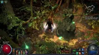 Path of Exile Hideout: Enlightened Forest (Library Base)