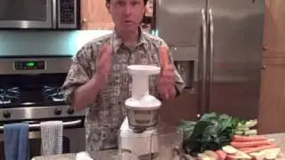 Making Less Pulp in the Juice with the Omega VRT330 VERT Juicer