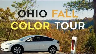Ohio Fall Color Tesla Road Trip