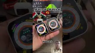 S8 Ultra 5G Vs S8 Ultra 4G Android Smartwatch #shortsvideo #shorts #shortsviral