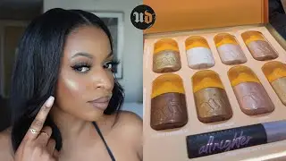 Urban Decay Face Bond Luminizer Review + Foundation, Concealer, All-Nighter Setting Spray!
