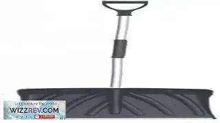 Snow Shovel for Driveway Stairs Car Black Plastic Snow Removal Scooper Shovel