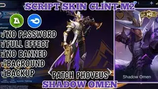CLINT M2 HELL DETECTIVE SKIN SCRIPT|CLINT SHADOW OMEN SKIN SCRIPT|JAMES CANONCE