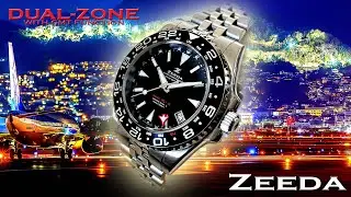 －ZEEDA－GMTモデル　DUAL-ZONEってこんな時計【腕時計】