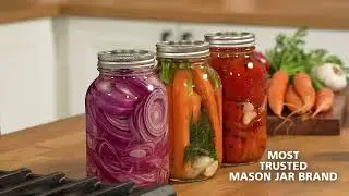 Get Pickling with Bernardin, the Most Trusted Mason Jar.