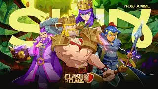 Best Anime Hero Skin is 🪄 Clash of Clans | Anime Season COC