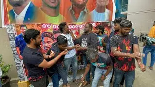 Raayan Movie #FDFS Grand Celebration Bangalore | Mukunda Theatre | Dhanush | SJ Suryah | #D40