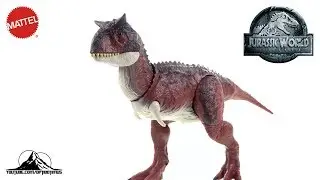 Optibotimus Reviews: Jurassic World Fallen Kingdom Action Attack CARNOTAURUS