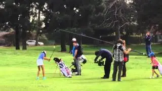 Kelly Xu: Golf Channel Filming at Penmar 12/10/14