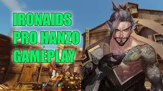IRONAIDS PRO HANZO GAMEPLAY OVERWATCH SEASON 24