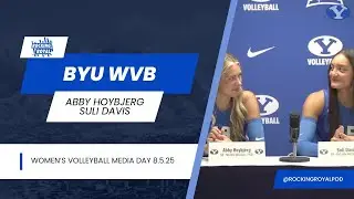 WVB Media Day | MB Abby Hoybjerg & OH Suli Davis | 8.5.25