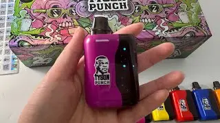 Tyson 2g empty disposable vape with large LED screen