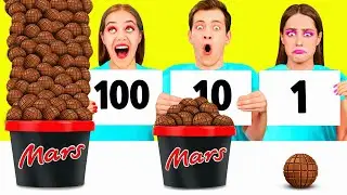 100 Слоев Еды Челлендж | Смешные Рецепты с Едой от DuKoDu Challenge
