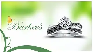 Black Diamond Twist Bridal Set