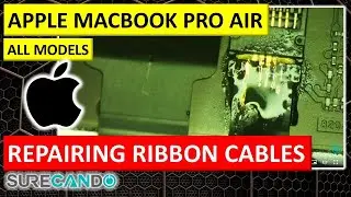 MacBook Pro/Air Micro-Surgery: Fixing Burnt Ribbon Cables | Apple Repair Specialist Guide