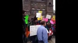 Even Canadians Protest against rigging during the elections in Pakistan