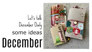 December Daily: Ideas. Suggestions. Notebooks. Do it because you want to not because of FOMO!