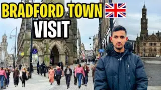 First Time Uk🇬🇧 Bradford Town Visit|Kaleem Vlogs|Uk Vlog|Bradford Uk