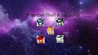 Summoners War - Phantom Theif Rune Guide, Fire, Water, Wind, Light, Dark