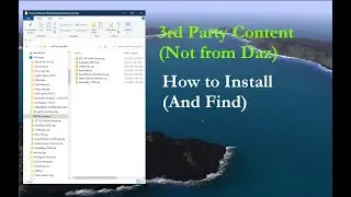 How to Install (and Find) 3rd Party Content in Daz Studio
