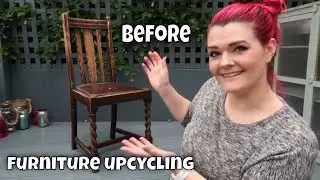 HOW TO: Upcycle furniture with Chalk paint and Sparkle  / MoggyBoxCraft