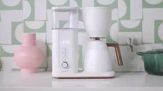 Caf&eacute; Specialty Drip Coffee Maker with Thermal Carafe  &ndash; Matte White &ndash; SCA Certified