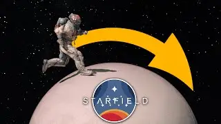 Can you walk around a planet in Starfield?