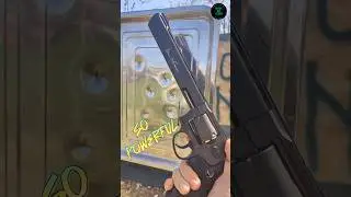 OMG the most powerful revolver! Dan Wesson (airsoft) #shorts #asmr